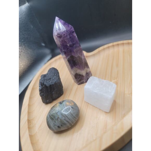 4 Pc Healing Crystal Bundle Assortment, 180G - Picture 2 of 6